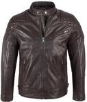 Rock Creek Lederjacke Regular Fit