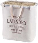 W&auml;schesammler MCW-C34, Laundry W&auml;schekorb W&auml;schebeh&auml;lter mit Kordelzug, 2...