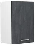Vicco H&auml;ngeschrank R-Line Schwarz Beton Wei&szlig; 40 cm