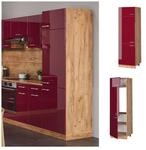Vicco K&uuml;hlumbauschrank K&uuml;chenschrank K&uuml;chenzeile R-Line 60 cm Goldkraft Bordeaux
