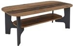 byLIVING Couchtisch JONNY, Breite 110 cm, Old Wood (Altholz-Optik)/anthrazit