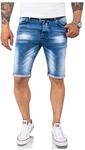 Rock Creek Shorts Jeansshorts Blau Regular Fit