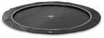 EXIT InTerra ebenerdige sports Trampolin &oslash;244cm - schwarz