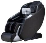 HOME DELUXE Massagesessel ALVINA mit Premium Webstoffpolsterung - Schwarz