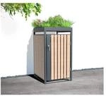 Westmann M&uuml;lltonnenbox Planta 1x 240 L Holzoptik 84x68x124,5cm