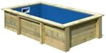Karibu Pool Large Set mit Sandfilteranlage & Skimmer
