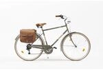 Via Veneto Cityfahrrad MALAGUETA 28 Zoll Man, verde