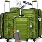 KESSER&reg; 3tlg. Hartschalenkofferset Hartschalenkoffer Reisekoffer Set...