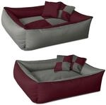 BedDog 2in1 Hundebett waschbar Hundekissen mit Rand Hundesofa