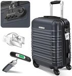 KESSER&reg; Reisekoffer Hartschalen-Koffer Inkl. Kofferwaage + Gep&auml;ckanh&auml;nger Trolley