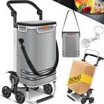 KESSER&reg; Einkaufstrolley Treppensteiger mit K&uuml;hlfach klappbar mit 56L Kapazit&auml;t und