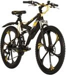 WYLD WYLD Mountainbike Fully 26'' Bliss schwarz-gelb 21 G&auml;nge RH 47 cm
