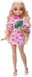 Mattel JGH87 - Barbie - Dream Besties - Malibu Puppe &ndash; Modepuppe mit 11