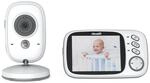 Chipolino Babyphone Polaris+ Kamera 3,2" IPS LCD Display Temperatursensor Alarm wei&szlig;