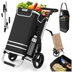 24MOVE&reg; Einkaufstrolley VEHLO 3in1 Trolley faltbarer Einkaufswagen mit K&uuml;hlfach,