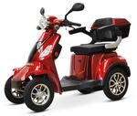 ECO ENGEL 510, Elektromobil 25 km/h mit 20 Ah Li-Io Akku herausnehmbar, Rot