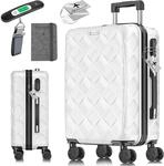 KESSER&reg; Reisekoffer Koffer ABS Hartschalenkoffer mit Zahlenschloss, Kofferwaage &