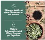 EXVital&reg; Oregano- Schwarzk&uuml;mmel&ouml;l Komplex, 180 Kapseln