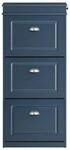 SoBuy Schuhschrank mit 1 Schublade Blau Modern