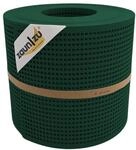 zaun zu&reg; Sichtschutzstreifen Rille Gelocht 30 Prozent PP Streifen Gr&uuml;n 26m