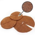 Aquagart 3 Kokos Mulchscheiben 60cm Kokofasermatte Kokosfaser Pflanzenschutzmatte