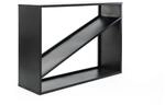 Westmann Stahl Kaminholzregal Holzlager schwarz 115x35x80 cm
