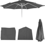 Ersatz-Bezug f&uuml;r Sonnenschirm Asti, Sonnenschirmbezug Ersatzbezug, &Oslash; 2,7m