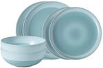 like. by Villeroy & Boch Basic-Set Perlemor Aqua 6er Set