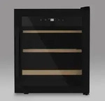 Les Petits Champs Weink&uuml;hlschrank 15 Flaschen CAVCB15 46L Black Edition,...