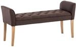 CLP Chaiselongue Cleopatra I Stoff-Bezug I Polsterbank