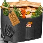 KESSER&reg; Brennholzkorb Kaminholztasche extra dicker Filz Feuerholzkorb...