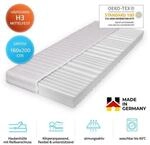 HOME DELUXE Matratze ORTHO BASIC - 160 x 200 cm Made in Germany