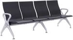 CLP Wartebank Airport-Stil Ermin, Sitzbank Flur mit Lehne, ergonomische...