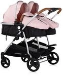 Chipolino Geschwisterkinderwagen Duo Smart klappbar umbaubar verstellbar...