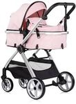 Chipolino Kombikinderwagen 2 in 1 Vista Wickeltasche, Fu&szlig;abdeckung, Korb, Gurt...