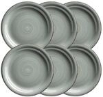 M&auml;ser Speiseteller-Set, Steingut LUMACA
