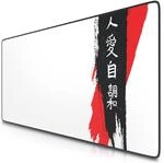 Titanwolf XXL Speed Gaming Mauspad Titanwolf Schwarz 900 x 400mm, XXL Mousepad,