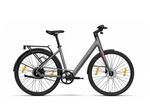 SachsenRAD Urban City E-Bike C3V Roma II mit Riemenantrieb Grau