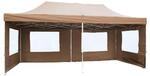 VCM PROFI Pavillon Ma&szlig;e ca. 3x6 m wasserabweisende 270 g/m&sup2; PE Plane 