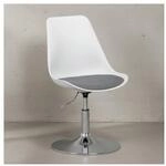 KADIMA DESIGN Trompetenstuhl mit Kunstlederbezug, drehbar, 110 kg Belastbarkeit,