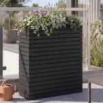 Pflanzkasten MCW-L21, Hochbeet Pflanzk&uuml;bel Blumentopf, eckig 77x63x23cm Outdoor