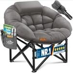 KESSER&reg; Campingstuhl Chillexer faltbar 150 Kg Klappstuhl ultraleicht und breit,