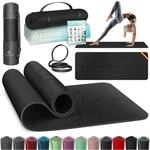 KESSER&reg; Gymnastikmatte mit Tragegurt rutschfest TPE Yogamatte Gepolstert &