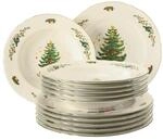 Seltmann Weiden Tafelservice Marieluise Weihnachten 12er Set