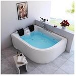 HOME DELUXE Indoor Whirlpool f&uuml;r 2 Personen BLUE OCEAN XL - 180 x 120 cm Rechts