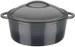 GSW Gusseisen Kochtopf Grey Shadow 24cm, 4,0 L