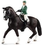 Schleich 42358 - Horse Club - Springreiterin mit Hannoveraner Pferd