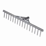 Romulus GmbH Aluminium-Rechen 16 Zinken Arbeitsbreite 62 cm