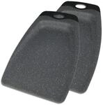 STONELINE&reg; Schaufel-Schneidebrett-Set, 2-teilig, rutschfest, schonend f&uuml;r Messer,