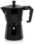 Espressokocher Italiano f. 3 Tassen Nero
